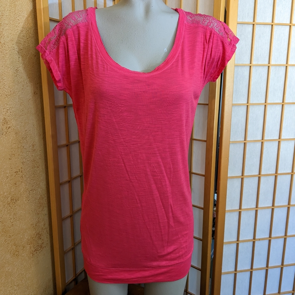 Aeropostale Pink Short Sleeve Tee
